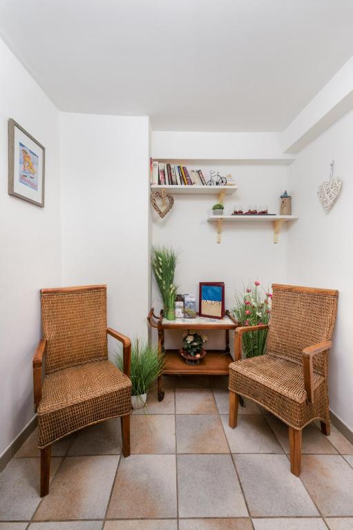 Posezení v ubytování Hotel Valerie
