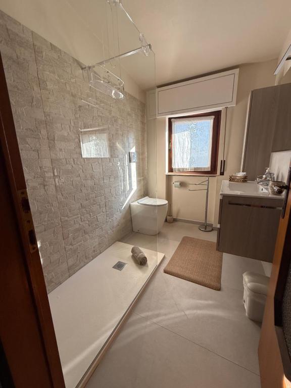 Koupelna v ubytování B&B Villa Mirella