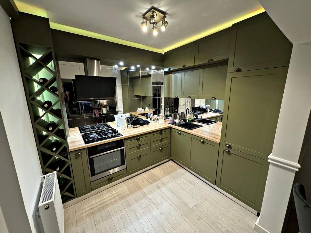 Køkken eller tekøkken på Boutique apartment