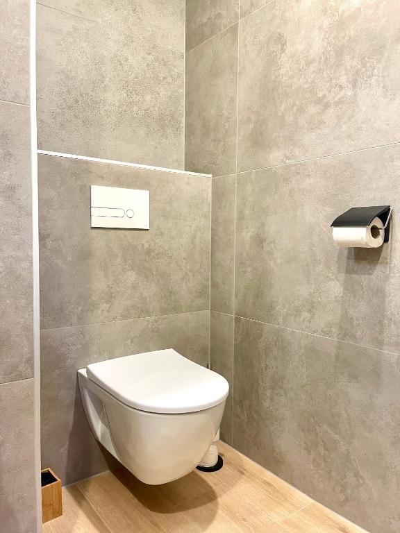 Koupelna v ubytování Le Quartier Général des Amis