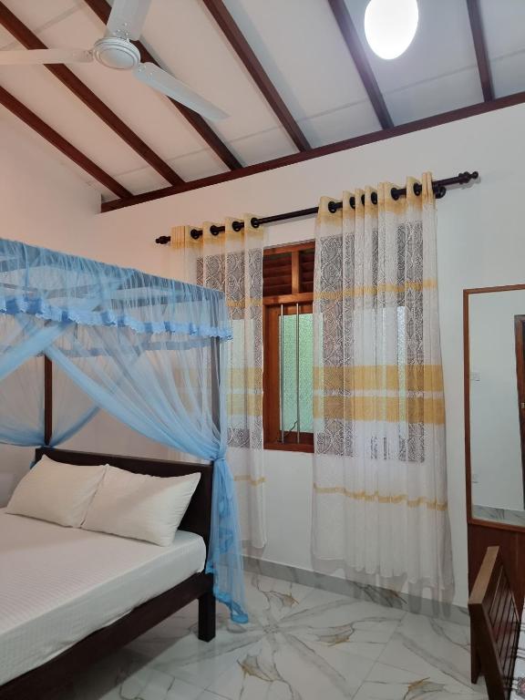 Postel nebo postele na pokoji v ubytování Per villa