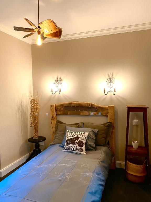 Postel nebo postele na pokoji v ubytování CASA BELGERI - Bed & Breakfast