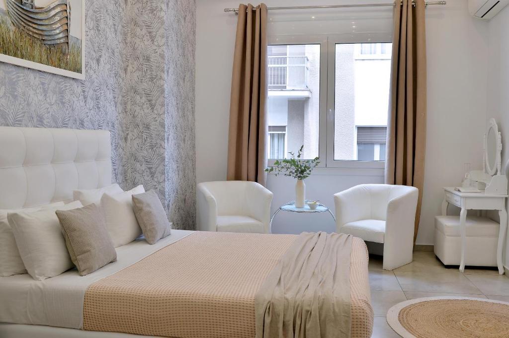 Posezení v ubytování Alekos Apartments 2 Netflix, Self Check-In