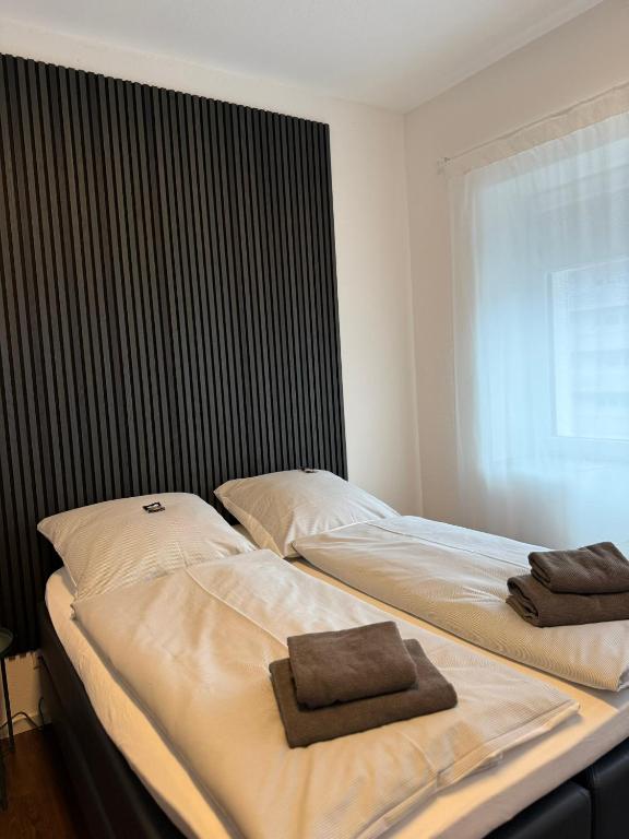Postel nebo postele na pokoji v ubytování soulfactory budget