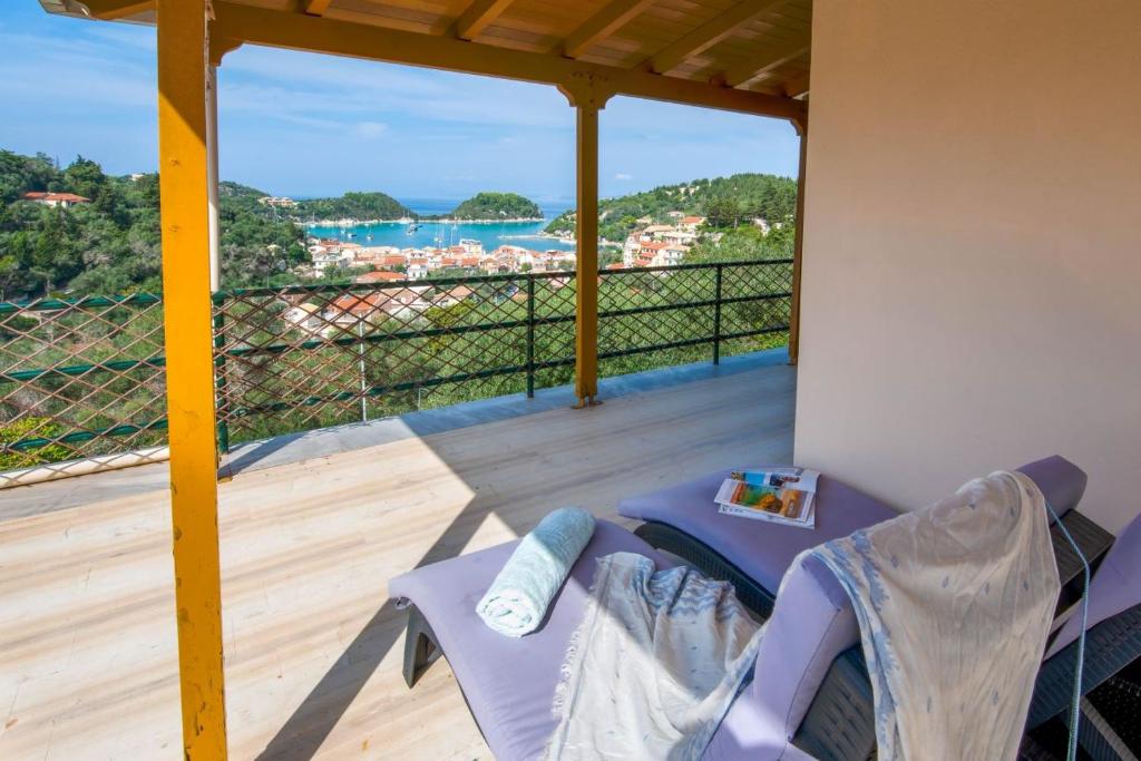 Balkón nebo terasa v ubytování Dream view apartments
