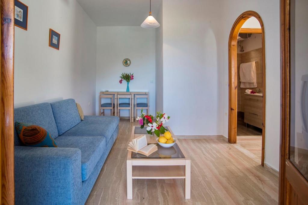 Posezení v ubytování Dream view apartments