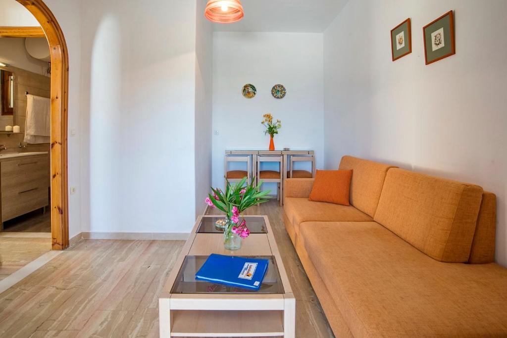 Posezení v ubytování Dream view apartments