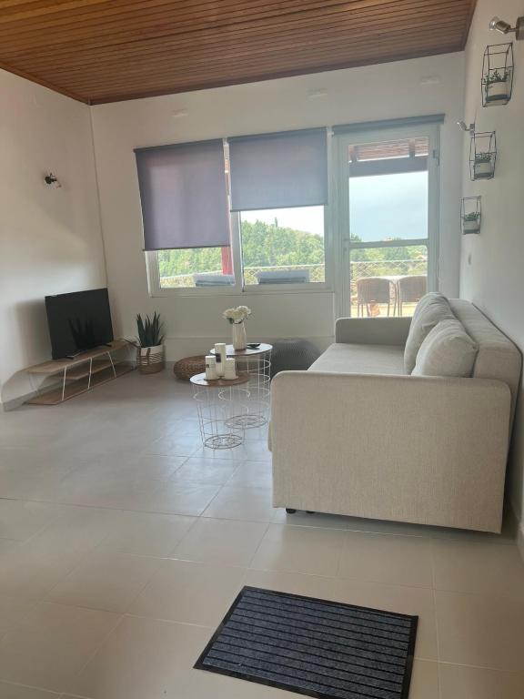 Posezení v ubytování Dream view apartments