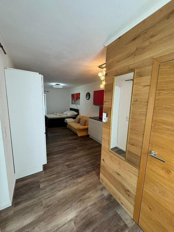 Kuchyň nebo kuchyňský kout v ubytování Tinyhouse in Varel