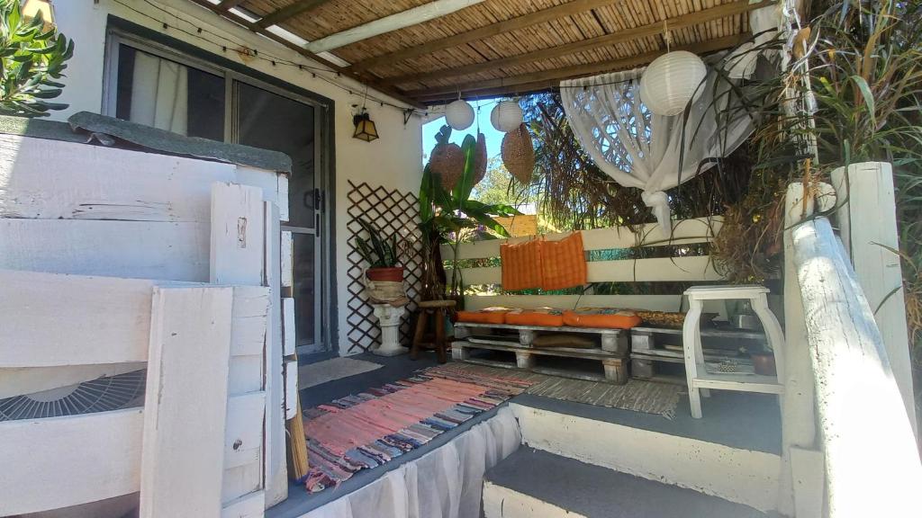Patio nebo venkovní prostory v ubytování Casas cerro