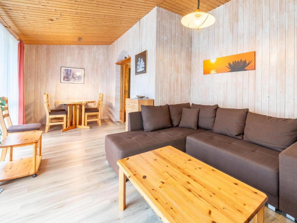 Posezení v ubytování Ferienhaus mit Kinderausstattung