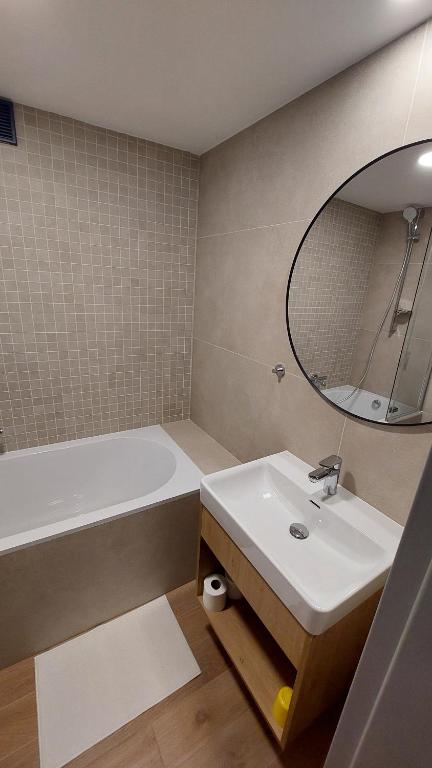 Vannituba majutusasutuses Hotel Bouda Jana