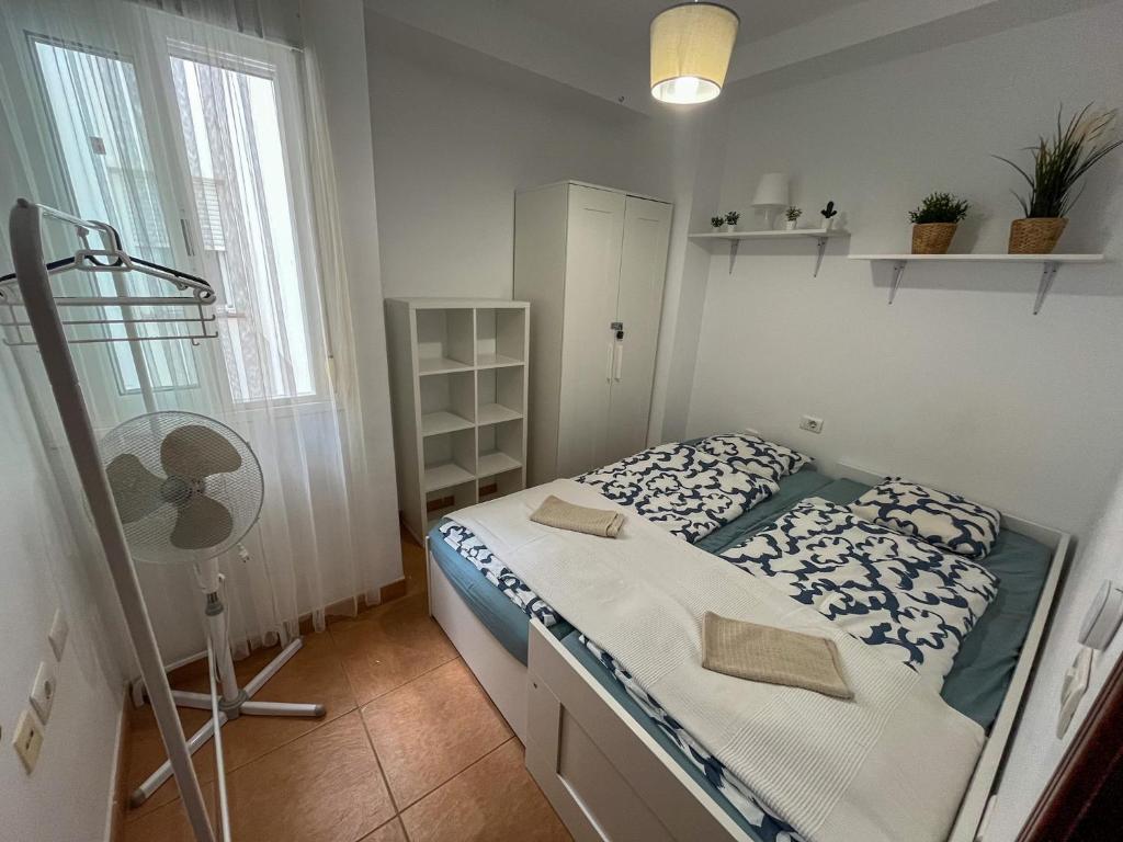 Postel nebo postele na pokoji v ubytování Cosy Apartment 6 places Canarian Life