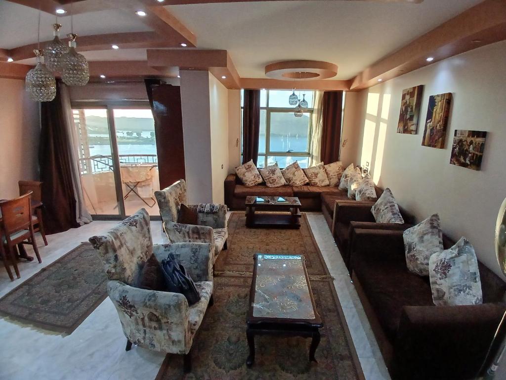 Posezení v ubytování Monty Homestay