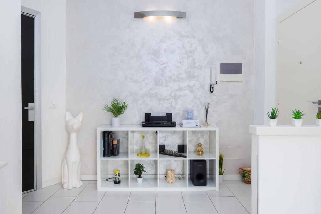 Dapur atau dapur kecil di TERRAZZA SUL LAGO - Open Space e Netflix
