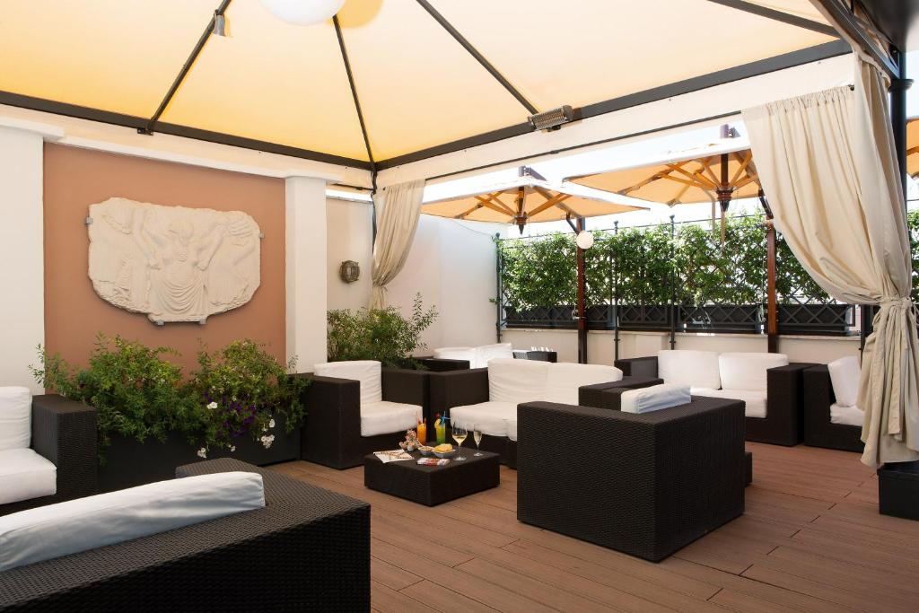 Posezení v ubytování Hotel Artemide