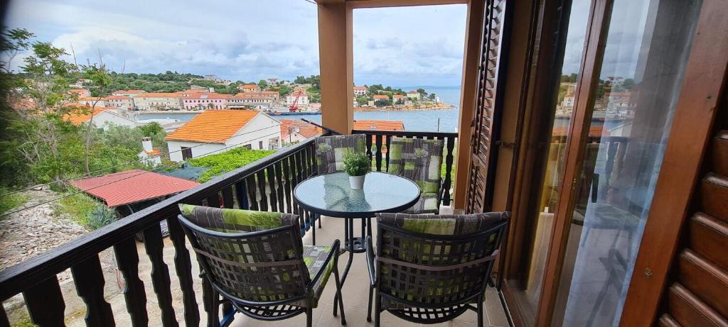 Balkón alebo terasa v ubytovaní Apartments DaRi