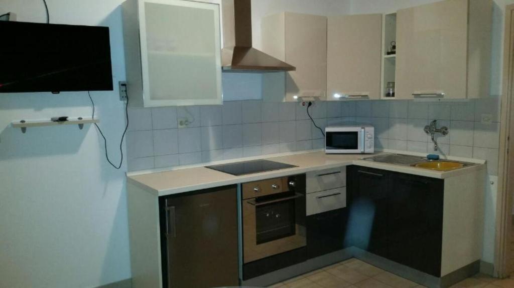 Kuchyňa alebo kuchynka v ubytovaní Apartments DaRi