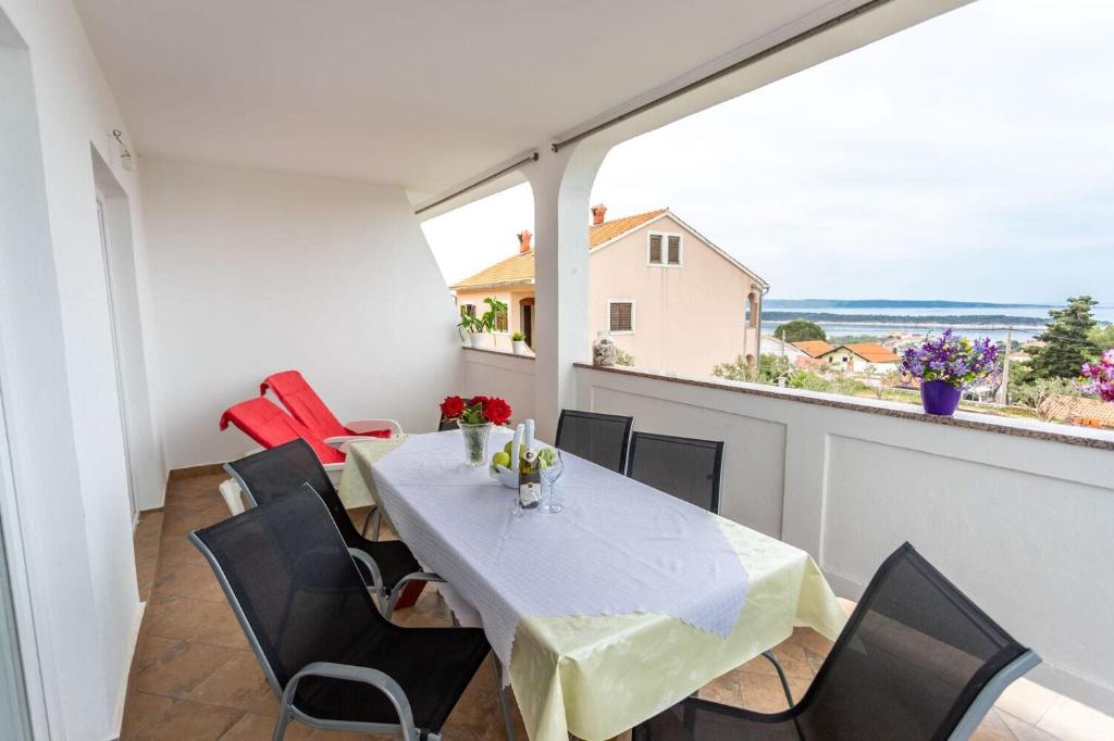 En generel havudsigt eller havudsigten taget fra lejligheden