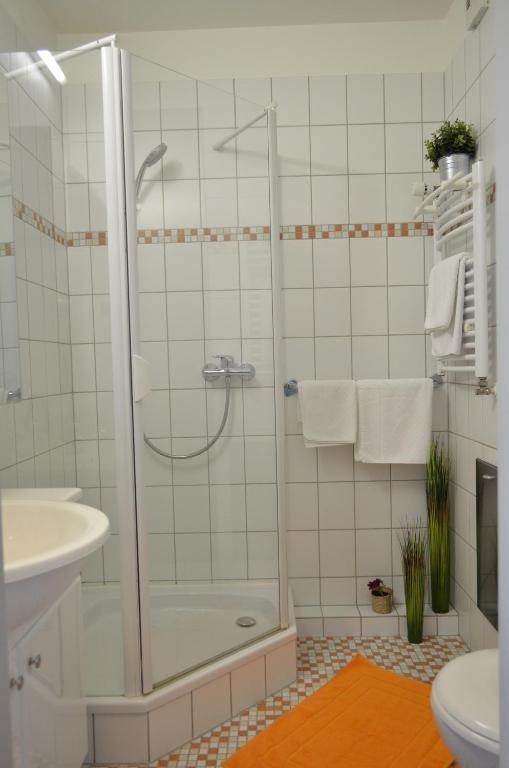 Koupelna v ubytování Neu Heidelberg - Guesthouse & Apartments