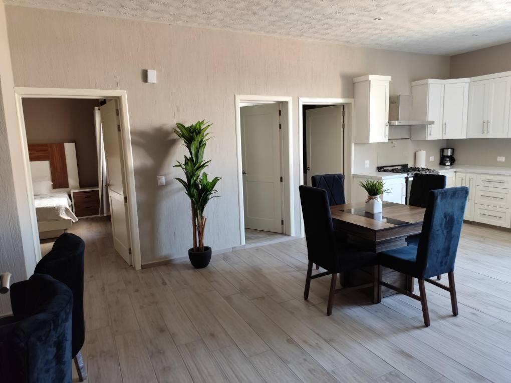 Kuchyň nebo kuchyňský kout v ubytování JM apartamentos