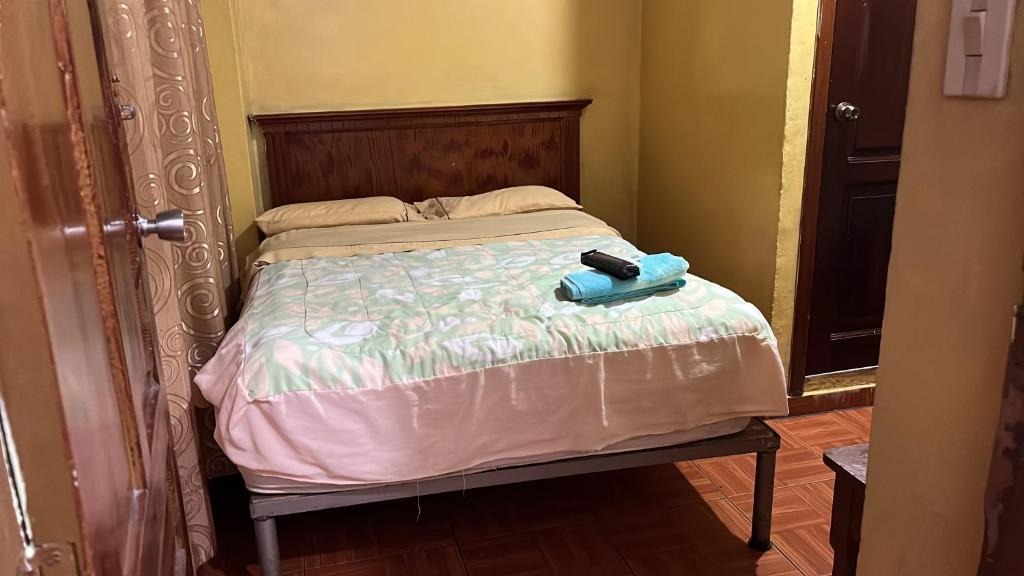Postel nebo postele na pokoji v ubytování Hotel Residencial Miraflores