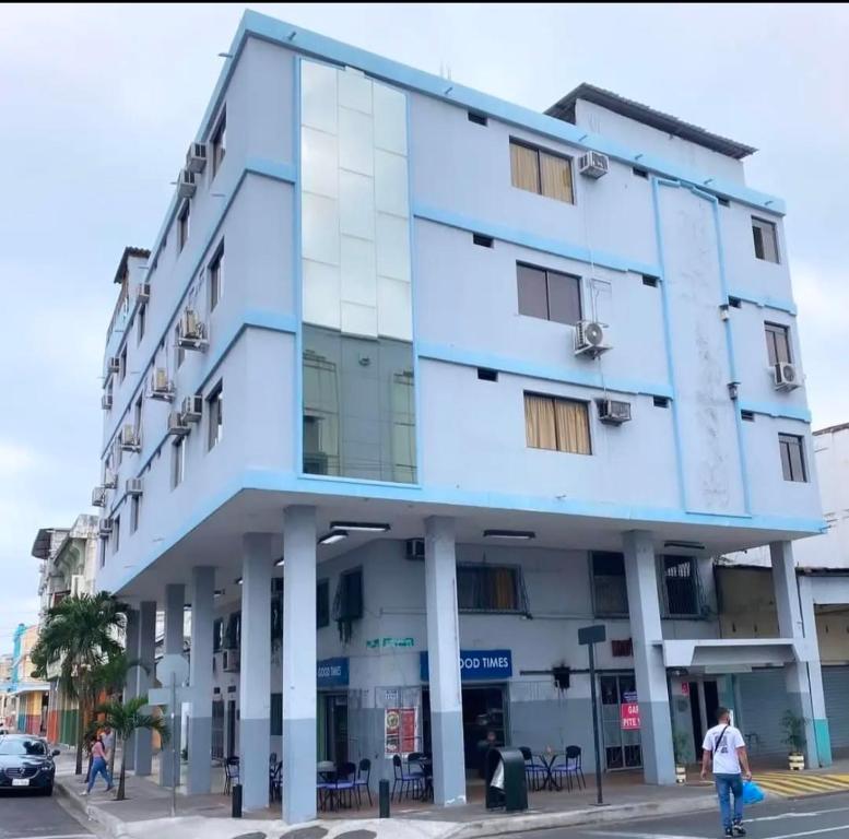 Budova, kde se hotel nachází