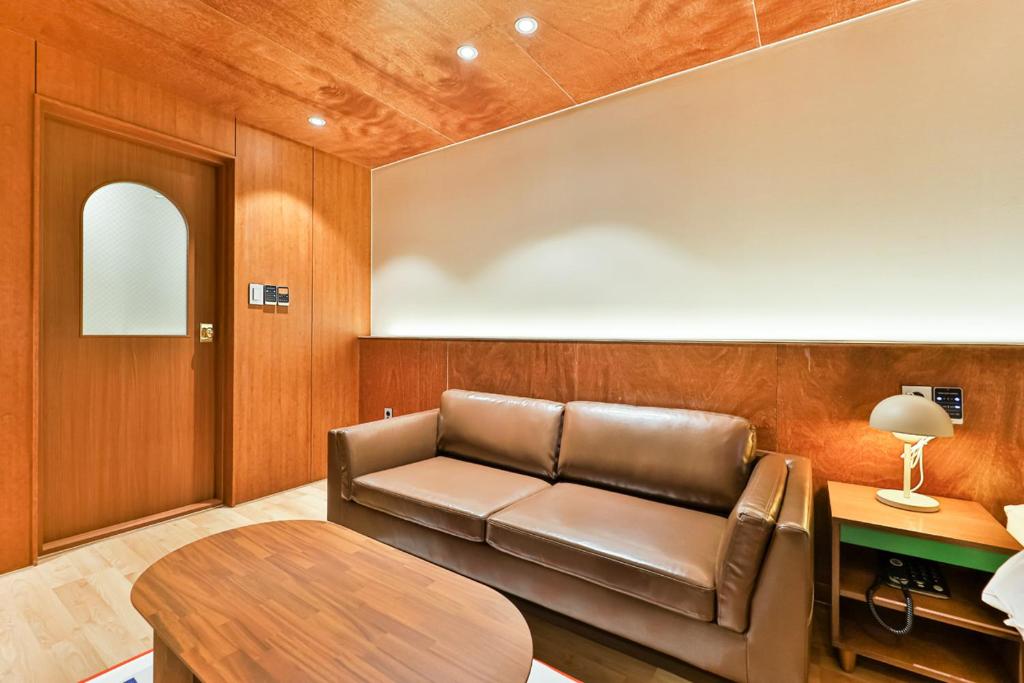 Posezení v ubytování Gyeongju Coolstay hotel