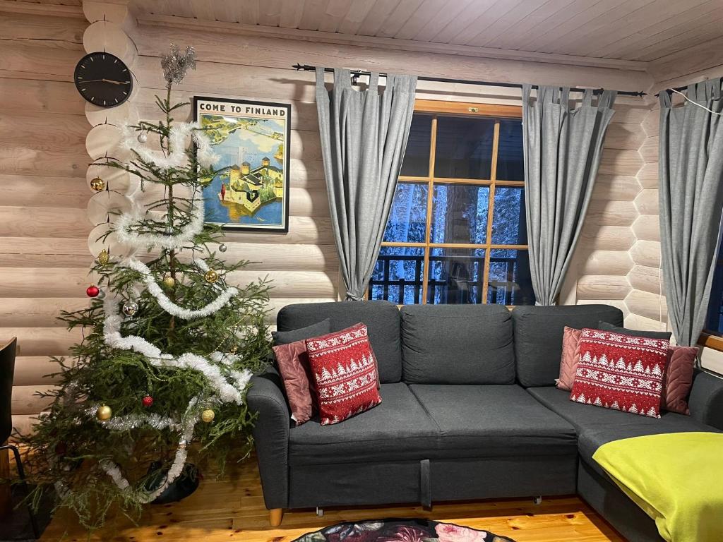 Posezení v ubytování Villa Norppa