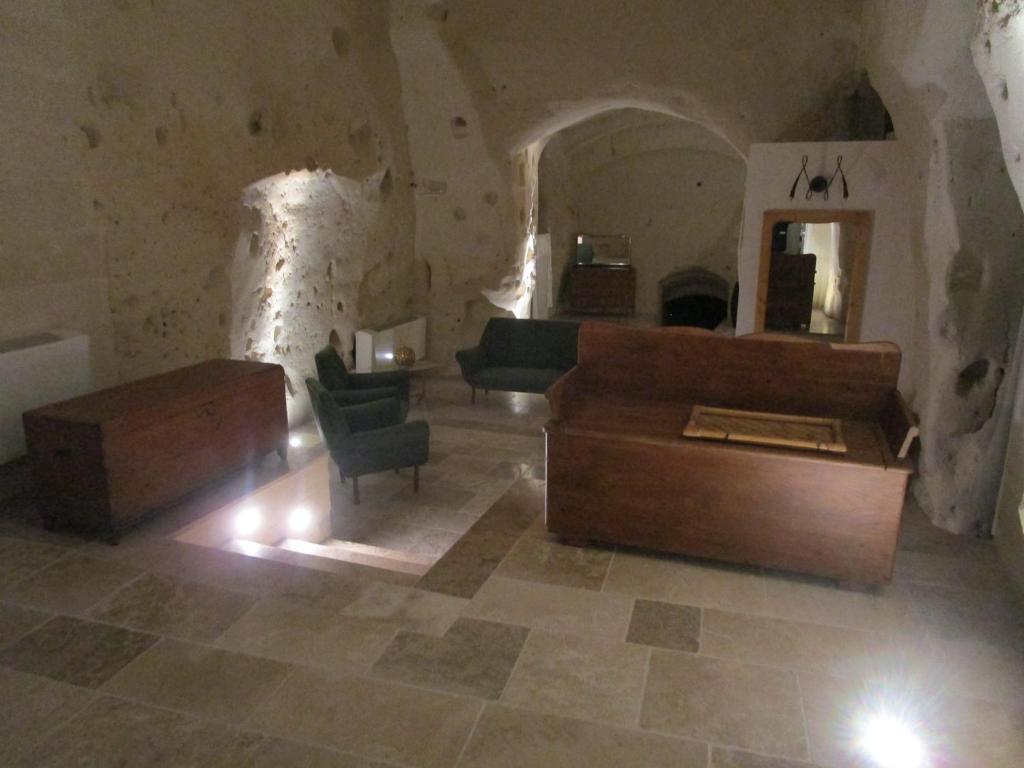 Posezení v ubytování Casa Vetere