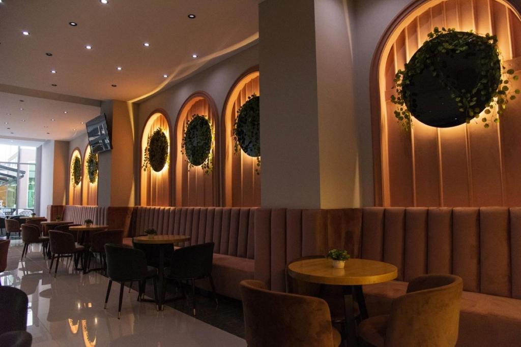 Posezení v ubytování Ajsel Hotel