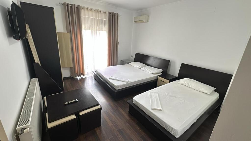 Postel nebo postele na pokoji v ubytování Hotel Yjet