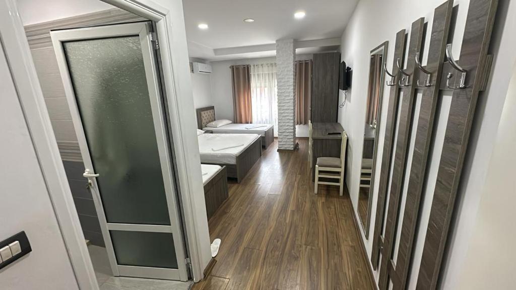 Postel nebo postele na pokoji v ubytování Hotel Yjet