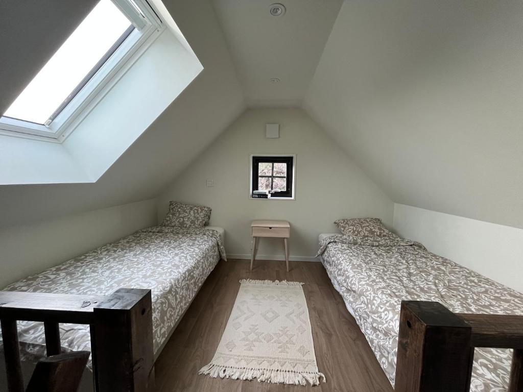 Postel nebo postele na pokoji v ubytování Guest house in Örebro