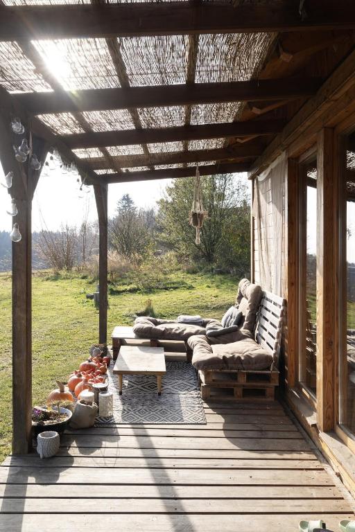 Zahrada ubytování Druhanov Cottage