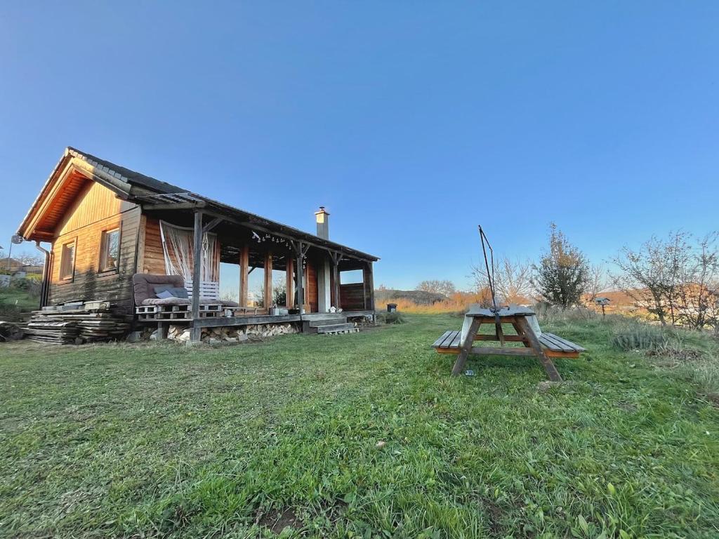 Zahrada ubytování Druhanov Cottage