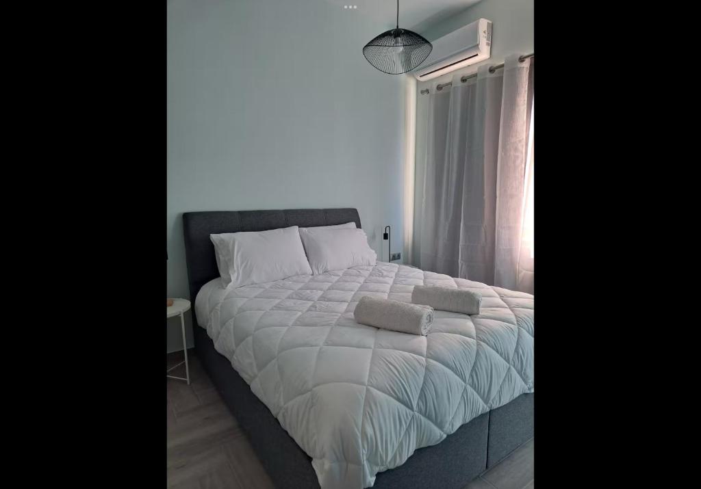 Postel nebo postele na pokoji v ubytování Agatha-1