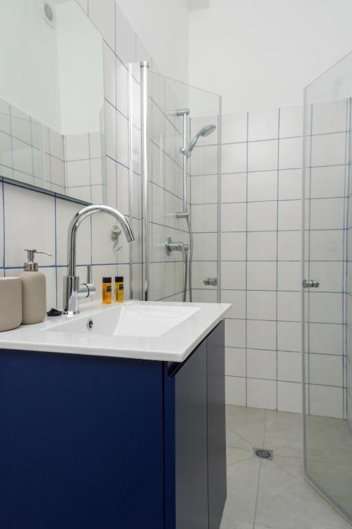 Vannituba majutusasutuses Loveinsky Tel Aviv rooms