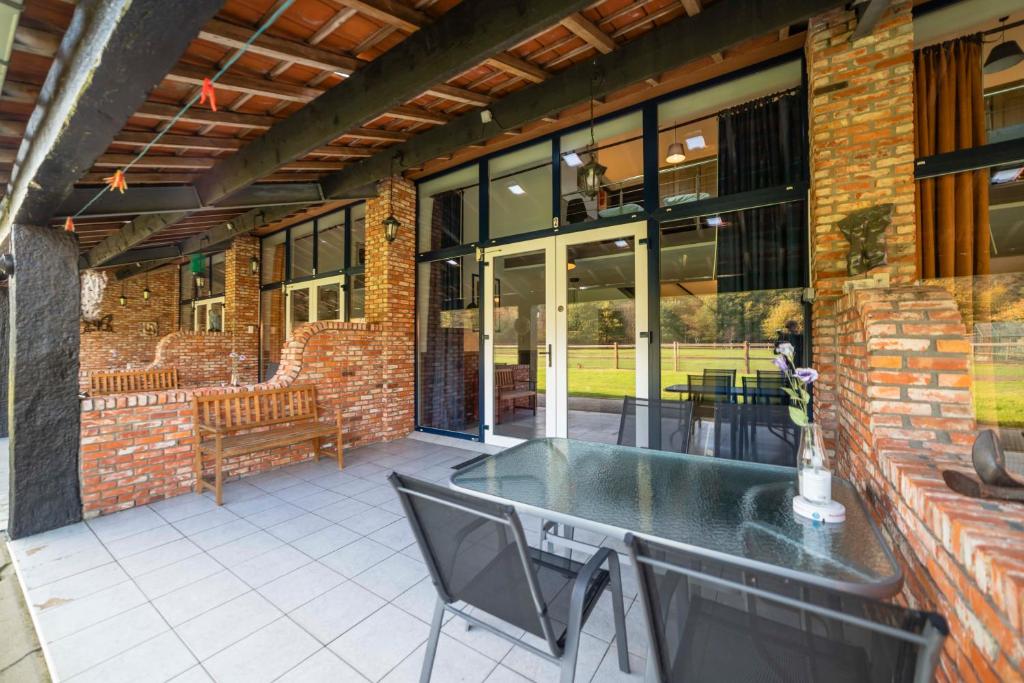 Patio nebo venkovní prostory v ubytování B&B De Kroonhoeve