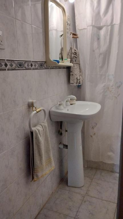 Koupelna v ubytování Chez Vivi