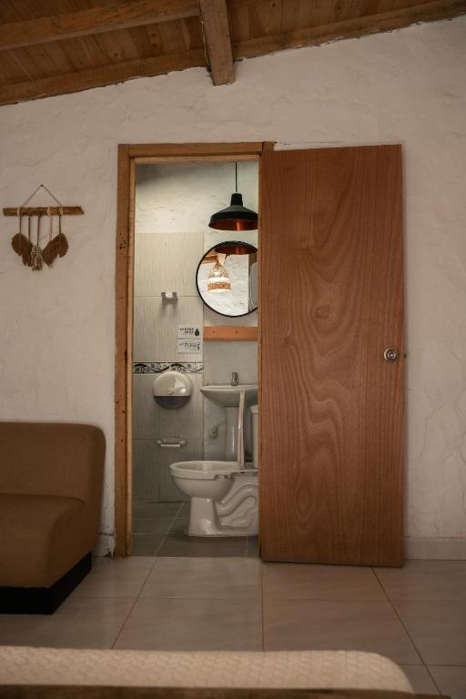 Koupelna v ubytování Casa Profunda - Santa Elena
