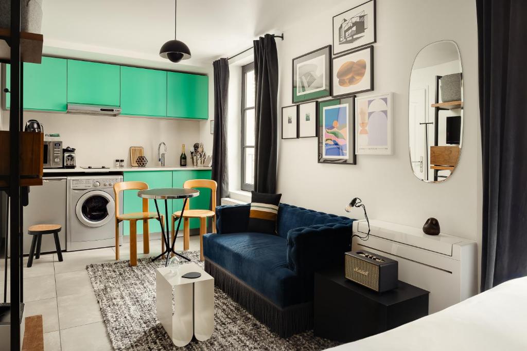 Dapur atau dapur kecil di My Maison In Paris - Sentier