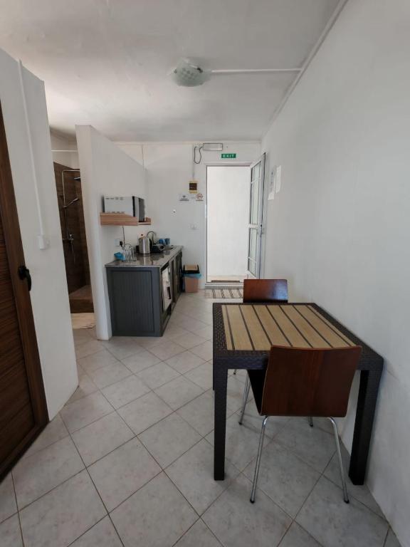 Kuchyň nebo kuchyňský kout v ubytování Residence Bethel