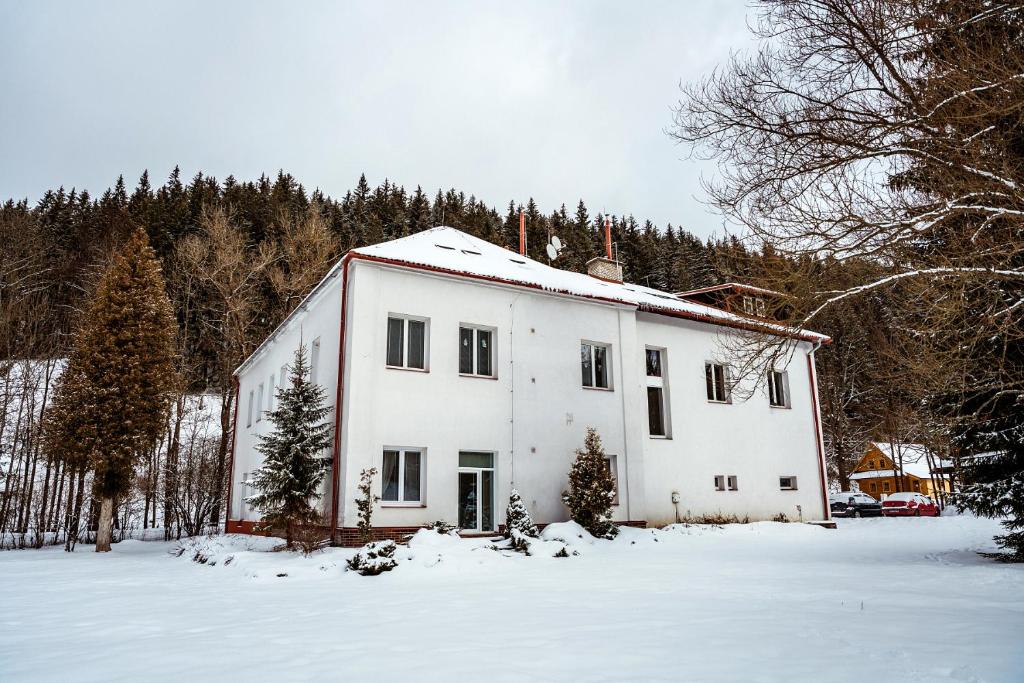 Apartmán Velké Karlovice v zimě