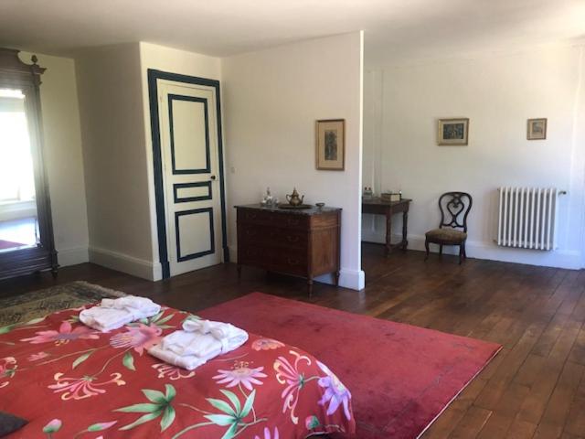 Château de La Grange - Chambre Lit King-Size Avec Vue Sur Jardin