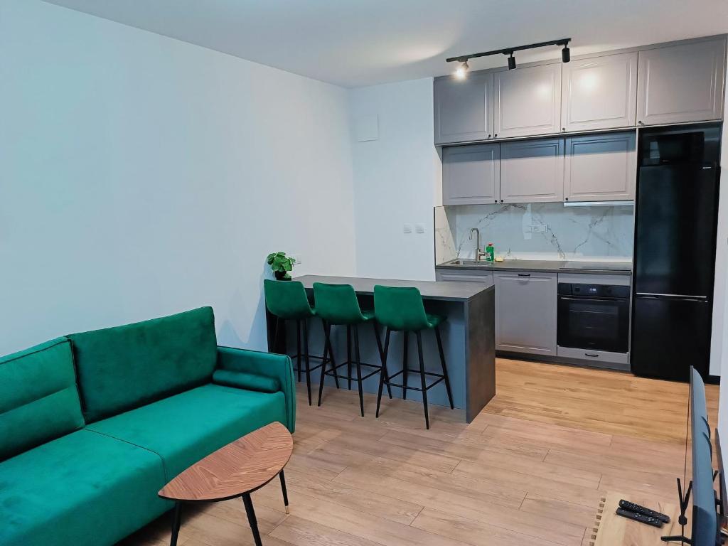 Η κουζίνα ή μικρή κουζίνα στο W19 Apartments