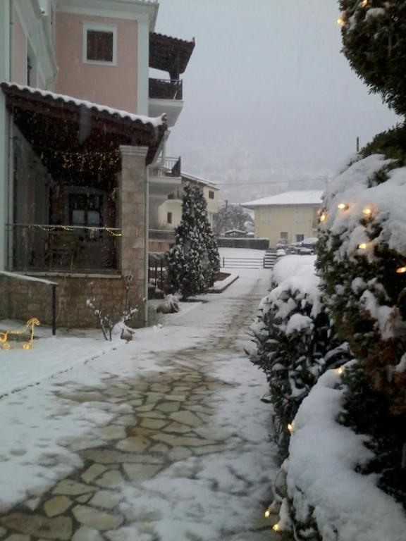 Zaggou Apartments v zime