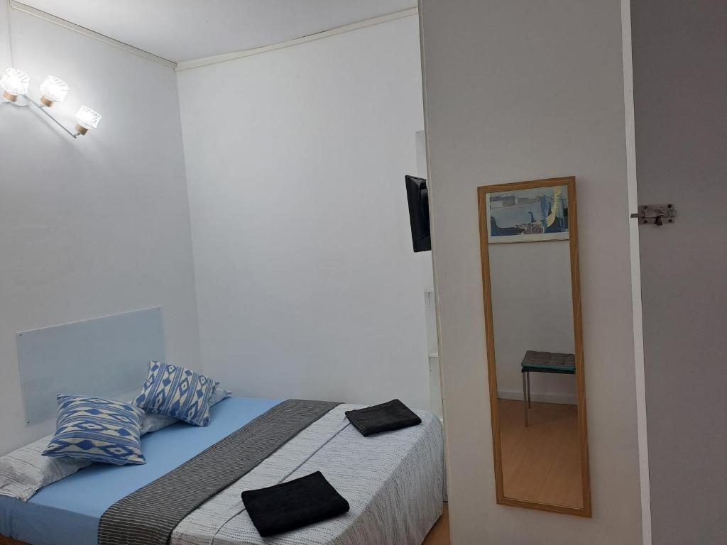 Postel nebo postele na pokoji v ubytování Mystique