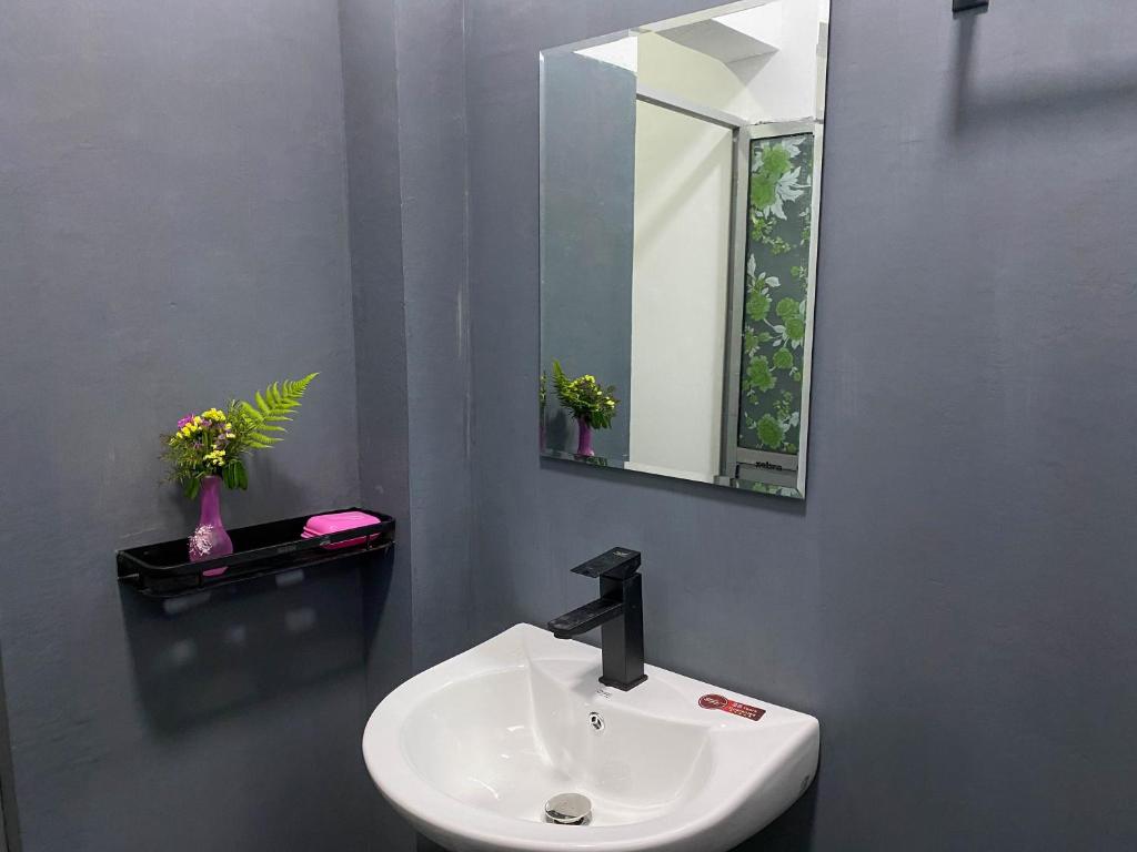 Koupelna v ubytování S and D Home Stay