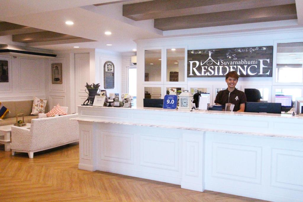 Vstupní hala nebo recepce v ubytování At Residence Suvarnabhumi Hotel